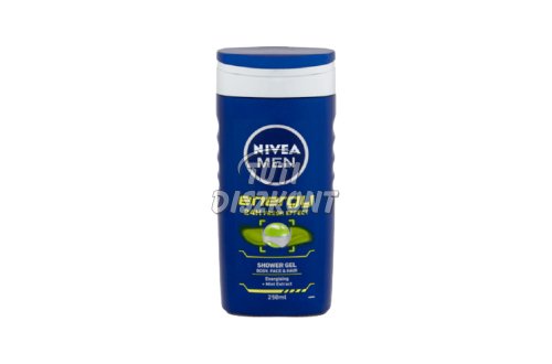 Nivea tusfürdő ffi Energy, 250 ml