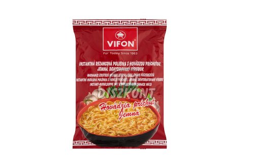 Vifon Instant Leves Marhahúsos, 60 G