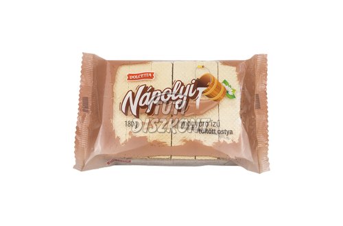 Dolcetta nápolyi 180gr mogyorós, 180 G