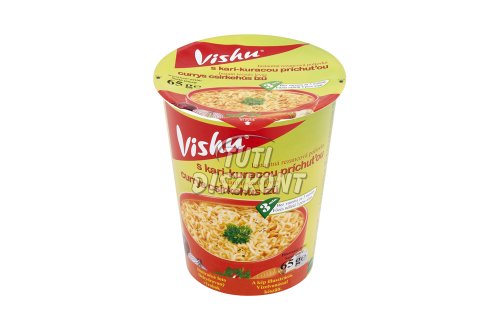 Vishu poharas inst.leves curry csirke ízű, 65 G