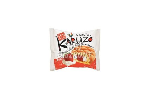 Karuzo Cream pita krémtúrós-epres töltelékkel, 82 g