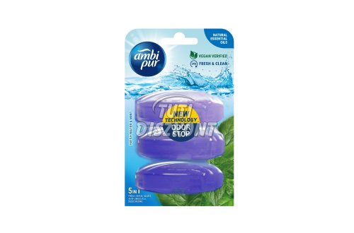 Ambi Pur wc gél utántöltő 3x55ml water-mint, 165 ML